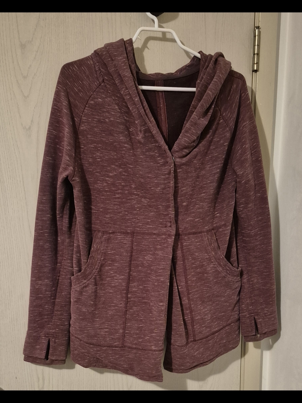 Lululemon Find Your Centre Wrap Heathered Marled Rust Berry (2)
